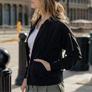 Albion fitWomen's Black Bomber Jacket